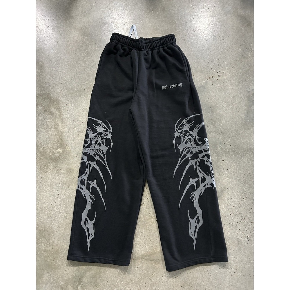 Powerwing Men's Sweatpants Wraith Sz M Black VGUC